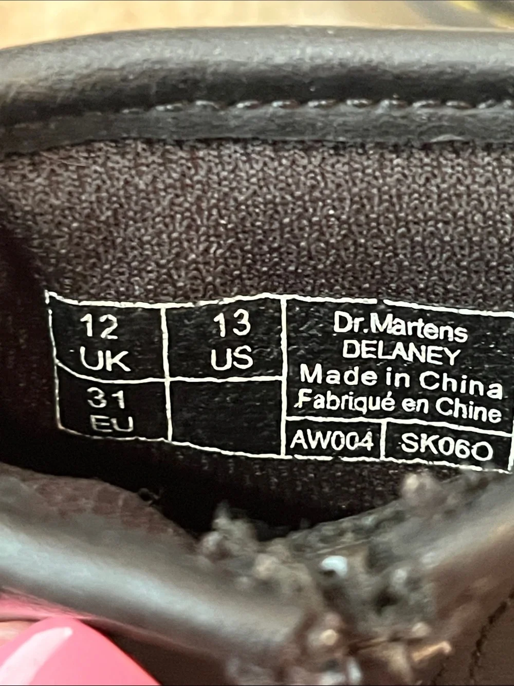 Dr. Martens Delaney Combat Boots